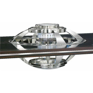 Морские часы "Atlantis Table Tempus Mobile" в столе из макассара