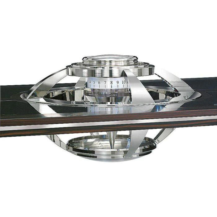 The marine watch "Atlantis Table Tempus Mobile" in a table from Makassar