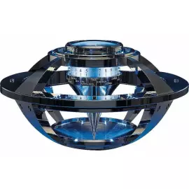 Морские часы "Atlantis Table Tempus Mobile" в столе из макассара