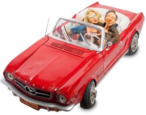 Автомобиль "Ford Mustang convertible. Forchino", полистоун