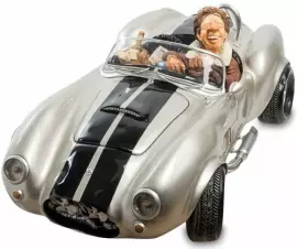 Автомобиль "Shelby Cobra 427 SC Silver. Forchino", полистоун