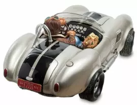 Автомобиль "Shelby Cobra 427 SC Silver. Forchino", полистоун