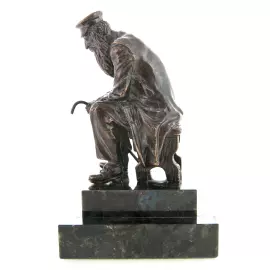 Скульптура бронзовая "Мудрец"