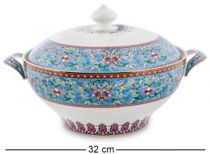 Столовый сервиз "Arabesca Blue" на 6 персон (27 предметов)