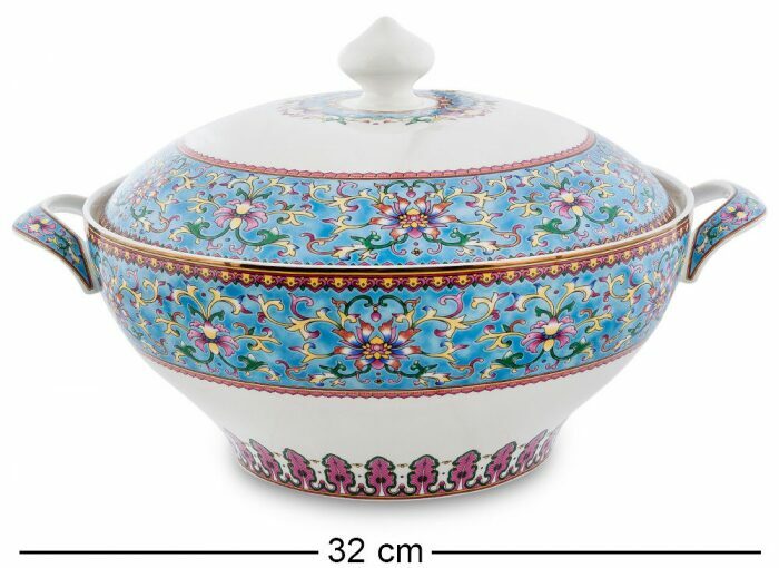 Столовый сервиз "Arabesca Blue" на 6 персон (27 предметов)