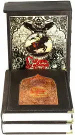 Книги в кожаном переплете "Сказания о Русской земле" А.Д. Нечволодов, в 2 томах, в футляре Книги в кожаном переплете "Сказания о Русской земле" А.Д. Нечволодов, в 2 томах, в футляре