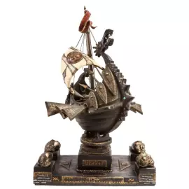 Масштабная модель корабля из мореного дуба "Венари"