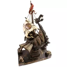 Масштабная модель корабля из мореного дуба "Венари"