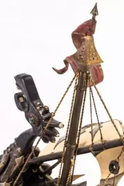 Масштабная модель корабля из мореного дуба "Венари"