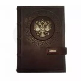 Ежедневник "Империя 1" формата А5, коричневый