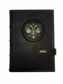 Ежедневник "Империя 1" формата А5, черный