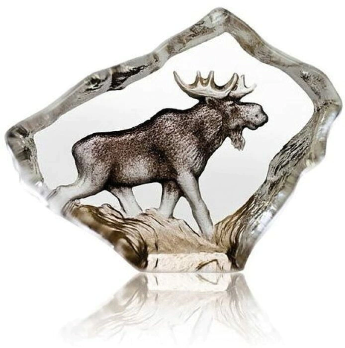 Sculpture "Moose" (miniature), brown