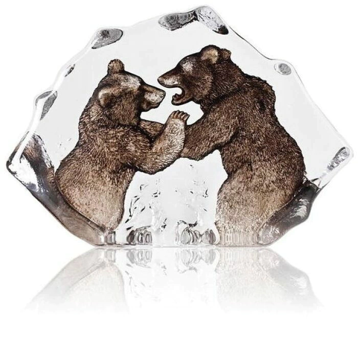 Sculpture "Grizzly", brown