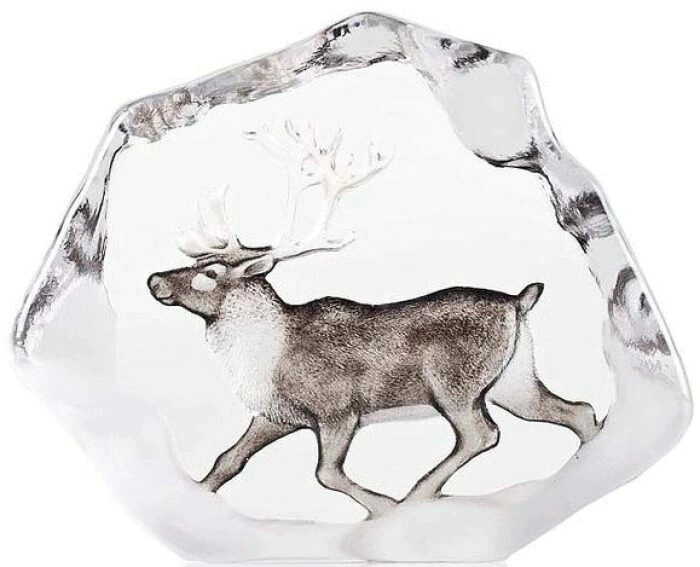 Sculpture "Reindeer", grey