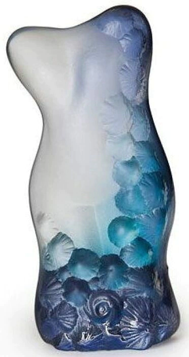Sculpture "Venus", purple/blue