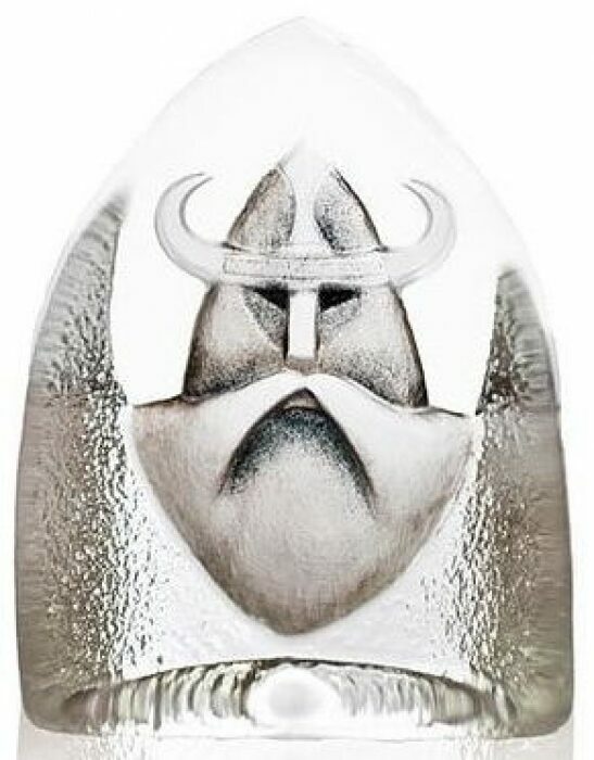 Скульптура "Викинг", серая