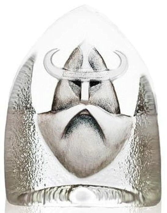Sculpture "Viking", grey