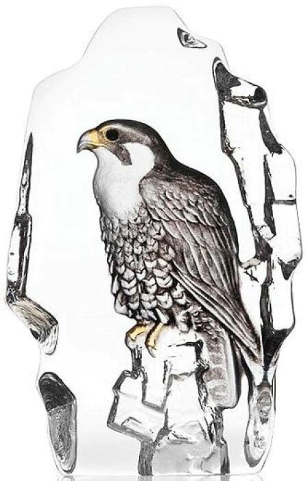 Sculpture "Falcon", brown