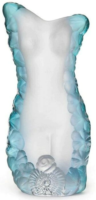 Sculpture "Venus", blue/turquoise