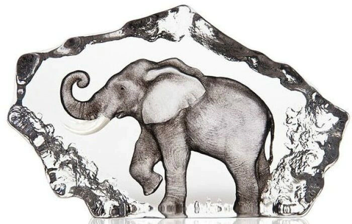 Sculpture "Elephant", grey