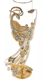 Набор для шампанского на 6 персон "Волшебство" с ведром для льда, Златоуст