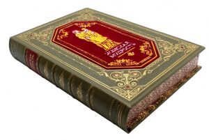 Leather-bound gift book "Women's Wisdom", case