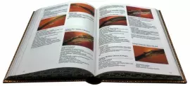 Подарочная книга в кожаном переплёте "Охотничьи ружья"