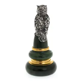 Печать "Совёнок" нефрит