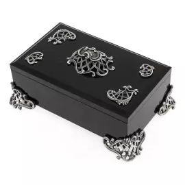 Шкатулка "Ажурная" нефрит