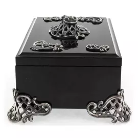 Шкатулка "Ажурная" нефрит