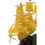 Письменный прибор из янтаря "Каравелла"