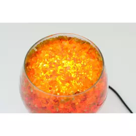 Amber Glass lamp