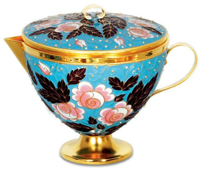Coffee pot "Roses"
