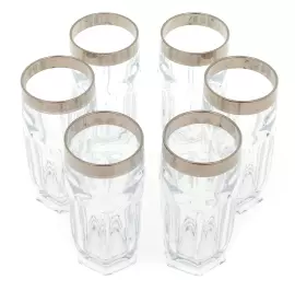 A set of whiskey glasses "Line"