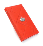 Leather business card holder "Crown"