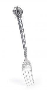 Silver fork "Rus Epic"