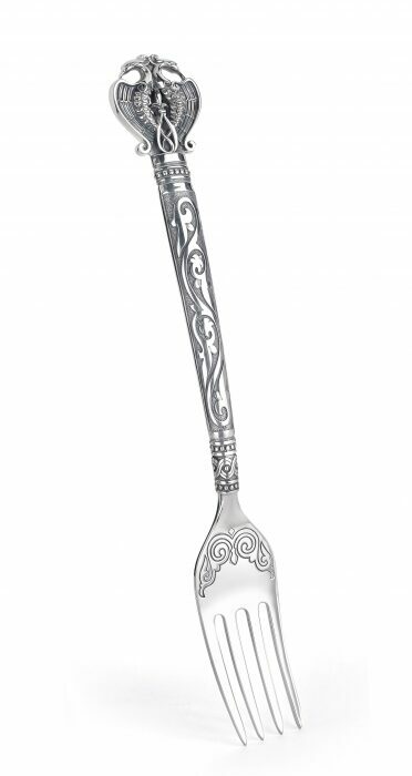 Silver fork "Rus Epic"
