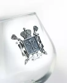 A set of glasses for cognac "Petersburg"