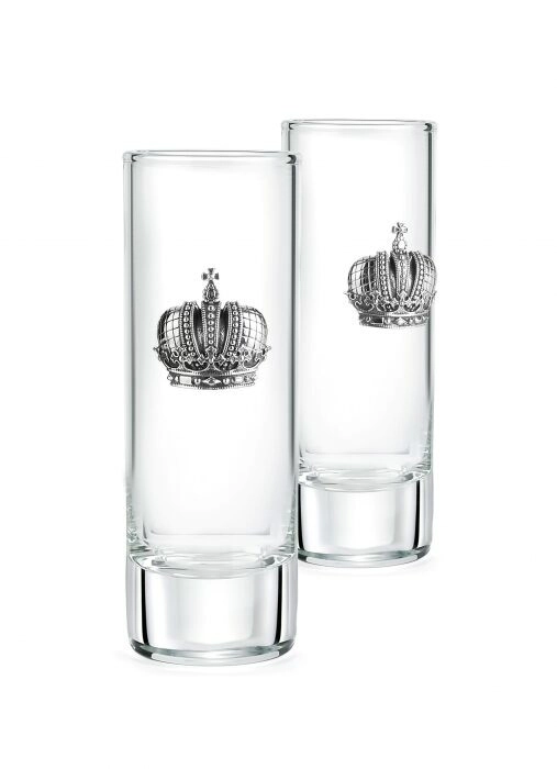 Corona liqueur glasses