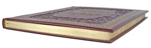 Книга в кожаном переплете "Эрмитаж" на английском