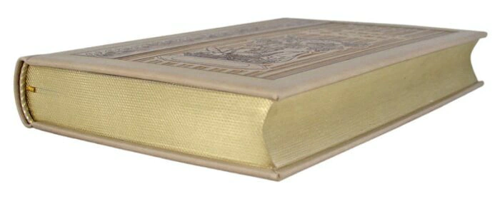 Leather-bound books "French Cooking Lessons"