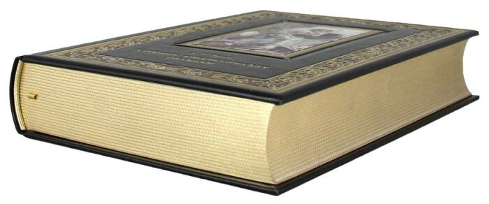 Книга в кожаном переплете "Собрание юмористических рассказов. А.П.Чехов"