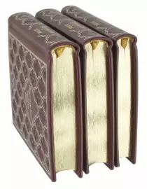 Книги в кожаном переплете "Персидские поэты X-XV веков" 3 тома