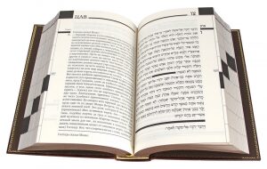 Leather-bound gift book "Torah" (bilingual edition)