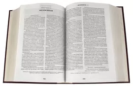 Книга в кожаном переплете "Библия" золотое тиснение