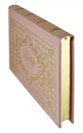 Leather-bound book "The Bible in stories for children" gold embossed