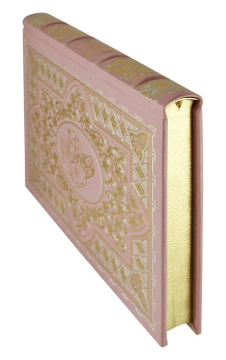 Leather-bound book "The Bible in stories for children" gold embossed