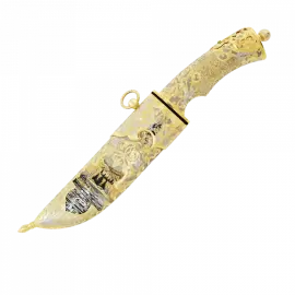 Нож украшенный "Олень" Златоуст