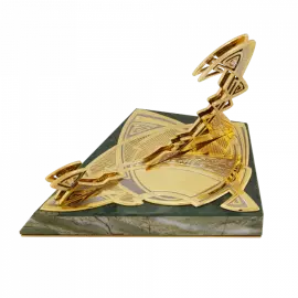 Нож украшенный "Охота" Златоуст