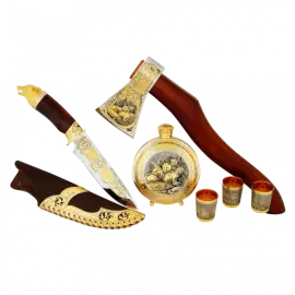 The hunter's set is the average "Fox" Zlatoust